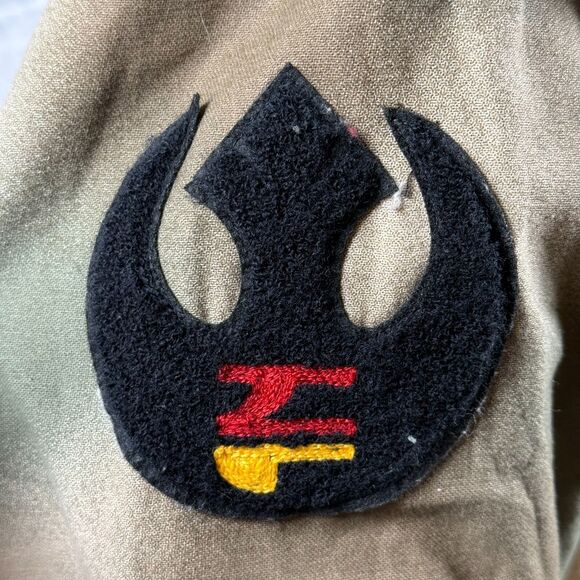 Disney Star Wars Rebel Commando Endor Unit Men's Camo Jacket Small Lucasfilm NWT - Picture 10 of 16